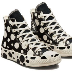 Women's Polka dot Converse Size 7, EU 38